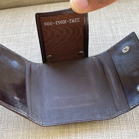 FENDI Key Chain Logo Leather 6 Ring Key Case Brown Keys Holder Bag Made in Italy - Picture 11 of 12